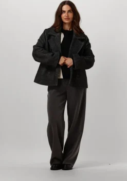 zwarte object jack objkeily short jacket