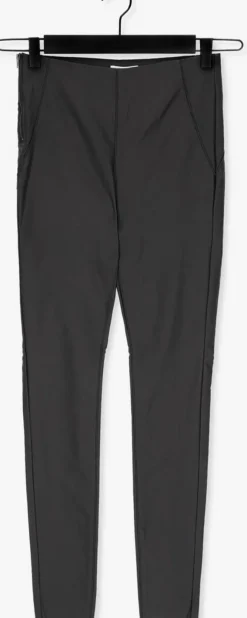 zwarte object legging objbelle mw coated leggings no