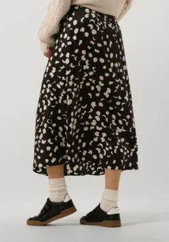 zwarte object midirok objomika hw skirt 129