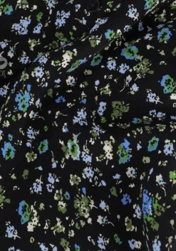 zwarte object mini jurk janni 2/4 dress