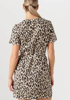 zwarte object mini jurk objkarina s/s re short dress noos