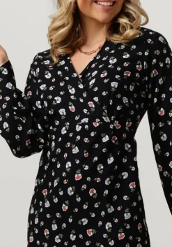 zwarte object mini jurk objditta l/s dress