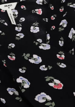 zwarte object mini jurk objditta l/s dress