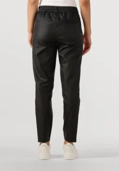 zwarte object pantalon objbelle lisa coated pant noos