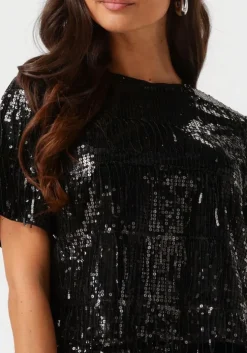 zwarte object top objtella re s/s top 136