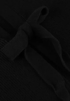 zwarte object top objulla parvi 2/4 knit cardigan