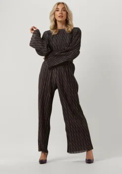 zwarte object tops & t-shirts lux l/s top 124