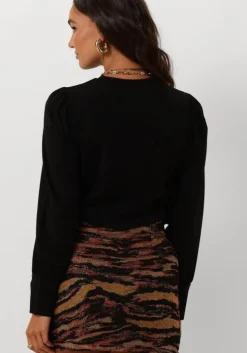 zwarte object trui objcaroline l/s top noos