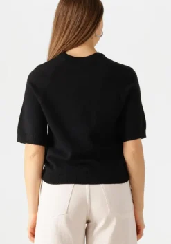 zwarte object trui objlaney rubin ss pullover
