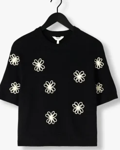 zwarte object trui objlaney rubin ss pullover