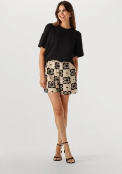 zwarte object t-shirt objdorina s/s re top e ss fair 25