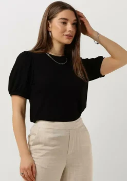 zwarte object t-shirt objjamie s/s top