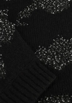 zwarte object vest objalora knit re l/s cardigan