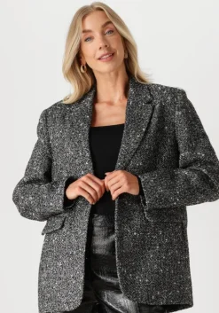 zwarte omoda atelier blazer x nina - les