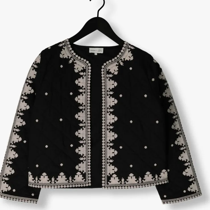 zwarte omoda atelier blazer x nina - jule