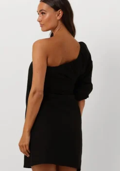 zwarte omoda atelier mini jurk x florine