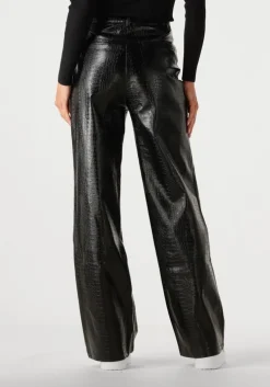 zwarte omoda atelier wijde broek x nina - laav