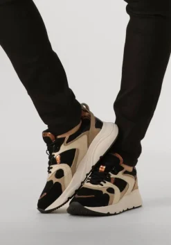 zwarte omoda lage sneakers cibel