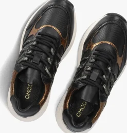 zwarte omoda lage sneakers charu