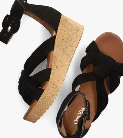 zwarte omoda sandalen 722028