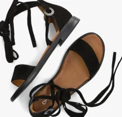 zwarte omoda sandalen m05084