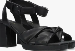 zwarte omoda sandalen s0808