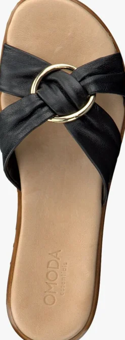 zwarte omoda slippers as06