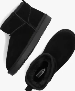 zwarte omoda vachtlaarzen julia