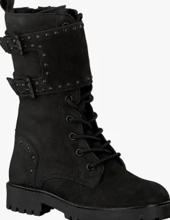 zwarte omoda veterboots 690