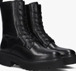 zwarte omoda veterboots 16477