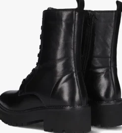 zwarte omoda veterboots 16477