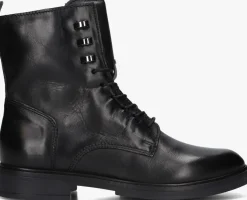 zwarte omoda veterboots fabias