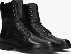 zwarte omoda veterboots fabias