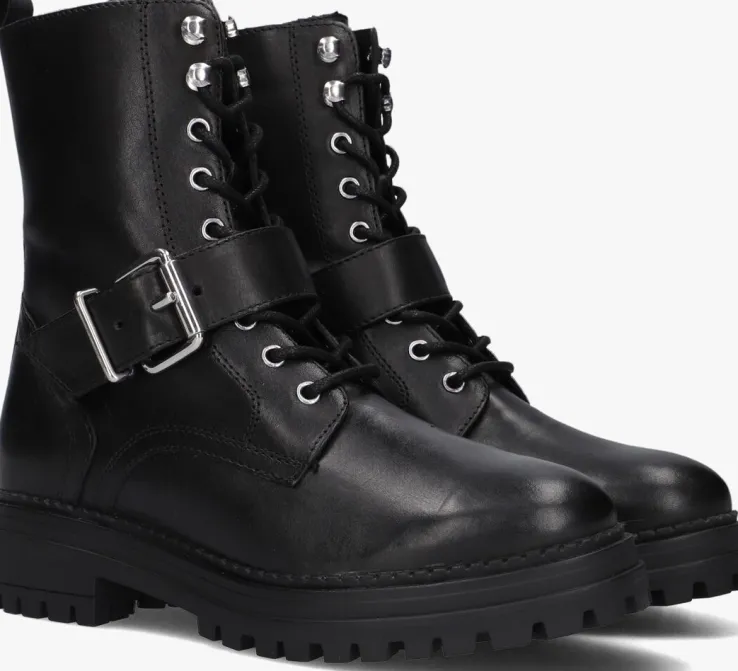 zwarte omoda veterboots luna-42