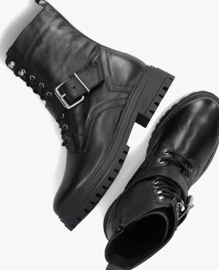 zwarte omoda veterboots luna-42