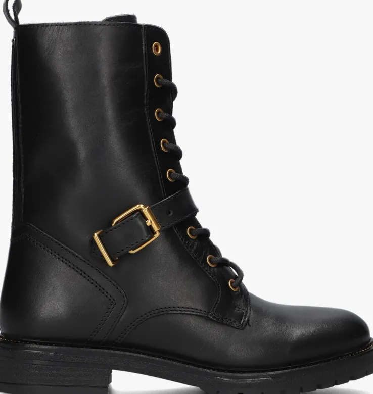 zwarte omoda veterboots lpdungaball-38