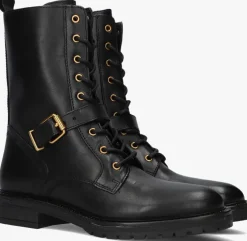 zwarte omoda veterboots lpdungaball-38