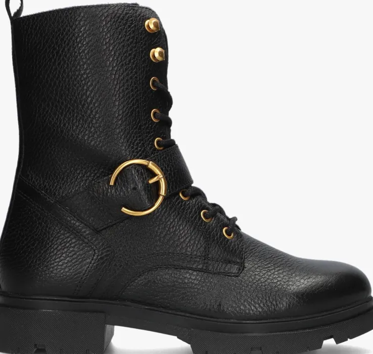 zwarte omoda veterboots lpsophie-41