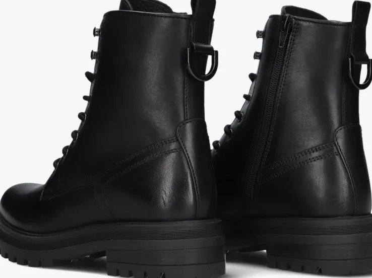 zwarte omoda veterboots lpmink-100
