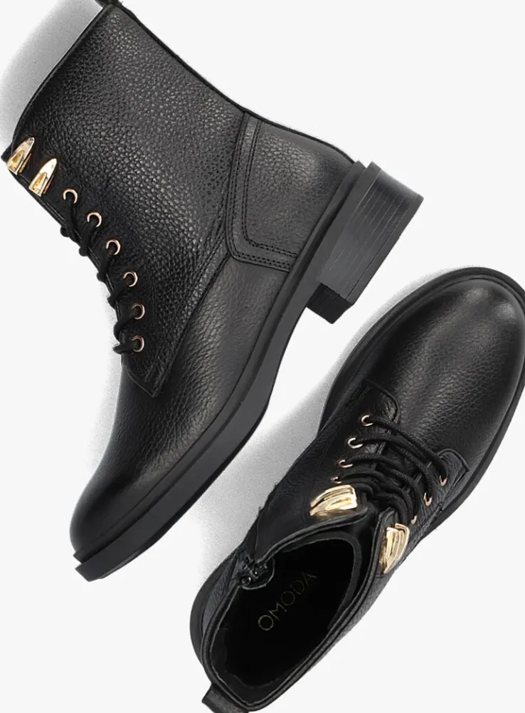 zwarte omoda veterboots tirza-26