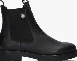 zwarte panama jack chelsea boots francesca igloo