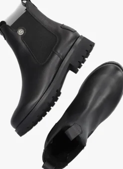 zwarte panama jack chelsea boots francesca igloo