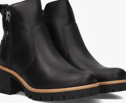 zwarte panama jack enkelboots pauline trav