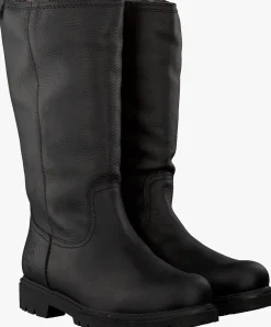 zwarte panama jack hoge laarzen bambina b60