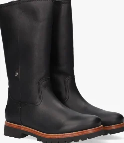 zwarte panama jack hoge laarzen bambina