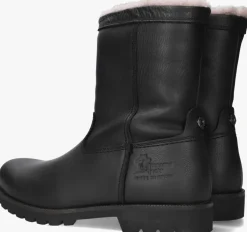 zwarte panama jack vachtlaarzen fedro igloo