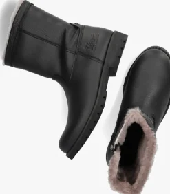 zwarte panama jack vachtlaarzen fedro igloo