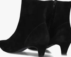 zwarte paul green enkellaarsjes 8288