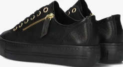 zwarte paul green lage sneakers 5006