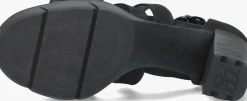 zwarte paul green sandalen 7942